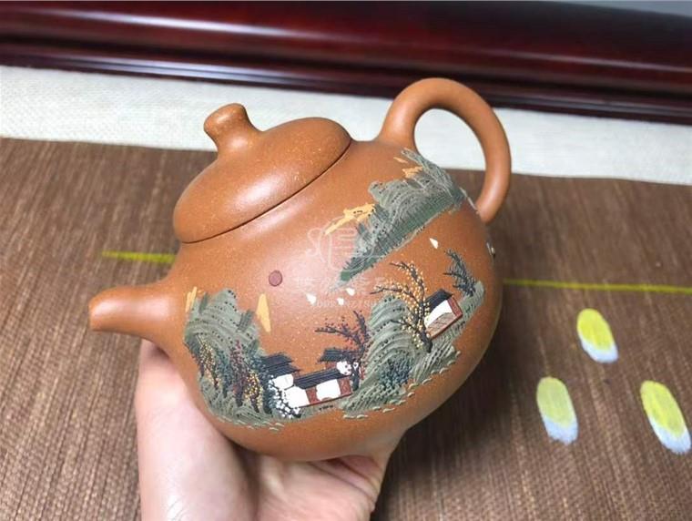 刘政作品 泥绘乳丁图片