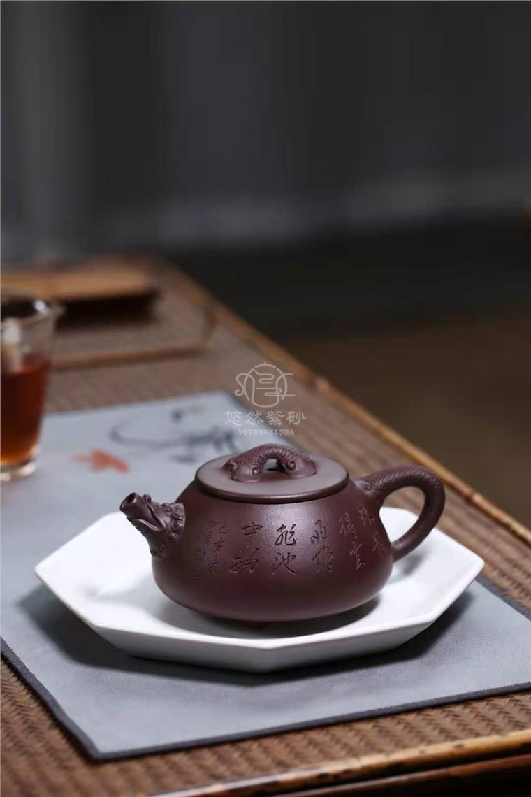 李洪明作品 螭龙石瓢图片