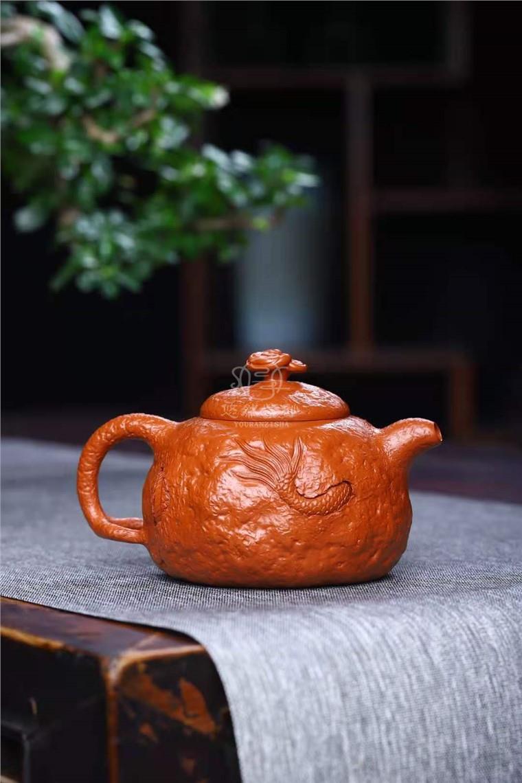 陈育平作品 游龙供春图片