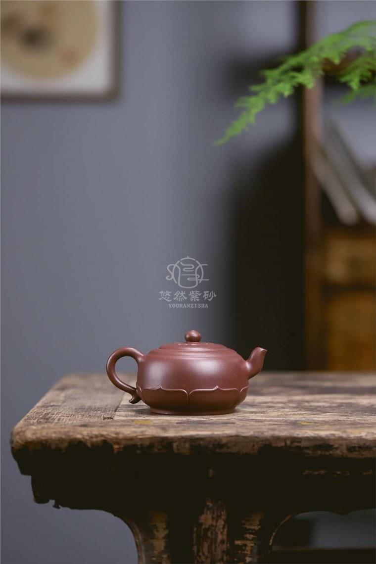 牟锦芬作品 菱花古韵壶图片