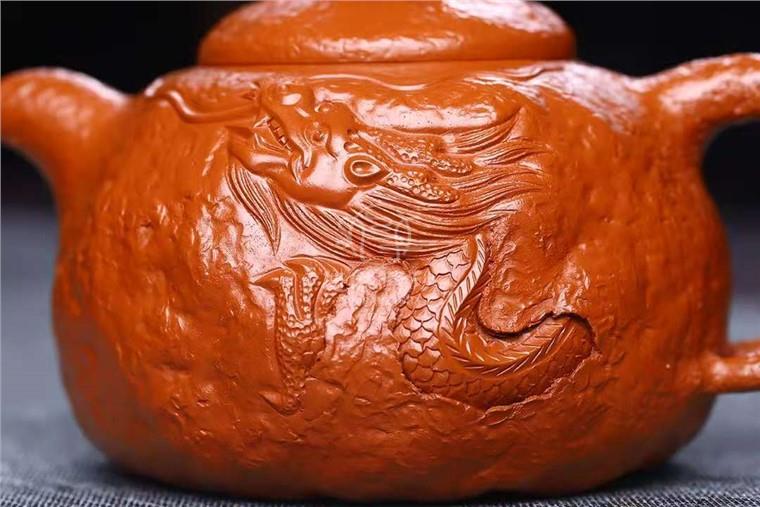 陈育平作品 游龙供春图片