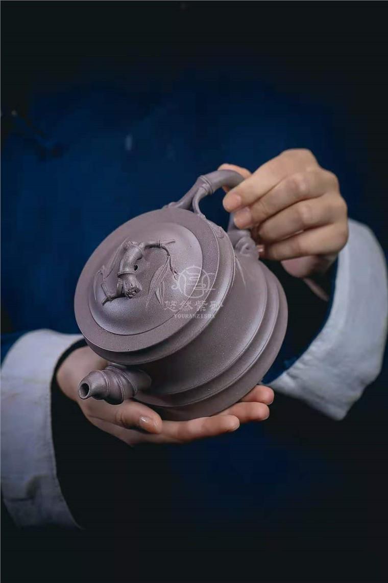 范微琴作品 高君竹壶图片