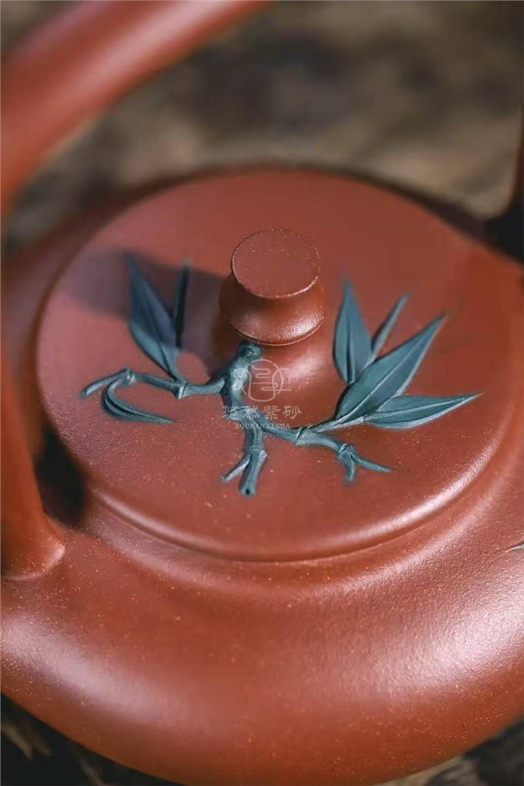 范微琴作品 竹韵提梁图片