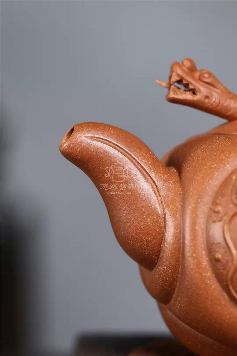 刘政作品 鱼化龙图片