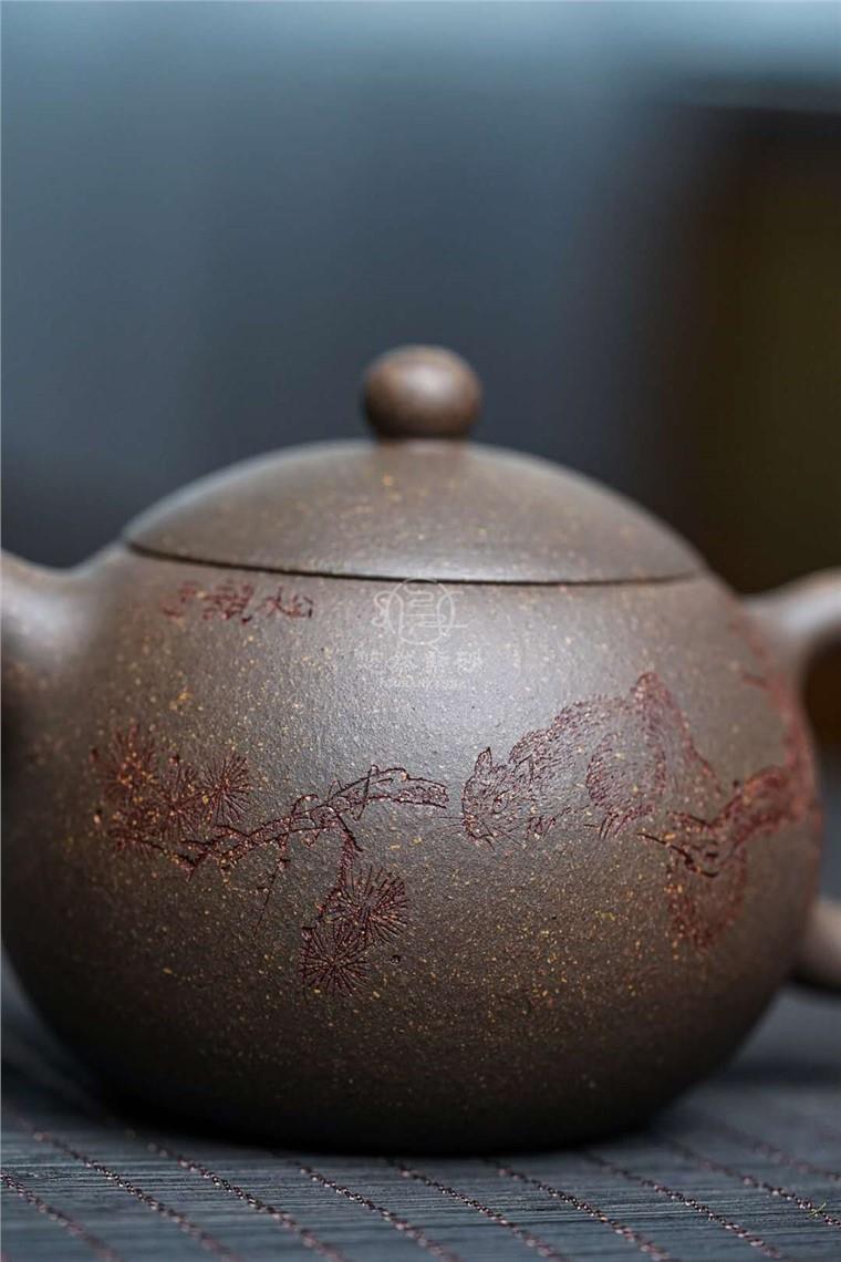 蒋荣生作品 松鼠西施图片