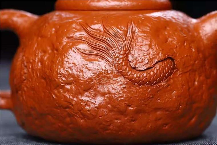 陈育平作品 游龙供春图片