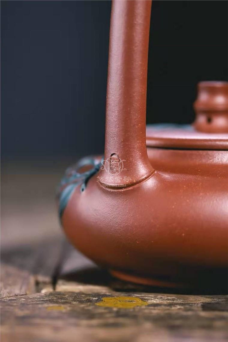 范微琴作品 竹韵提梁图片