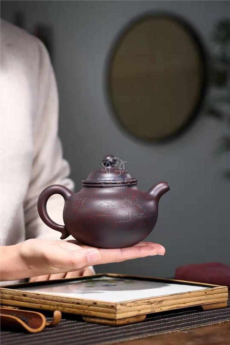傅跃飞作品 柴烧莲子图片