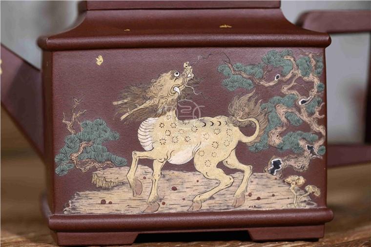 吴小楣作品 瑞气四方图片