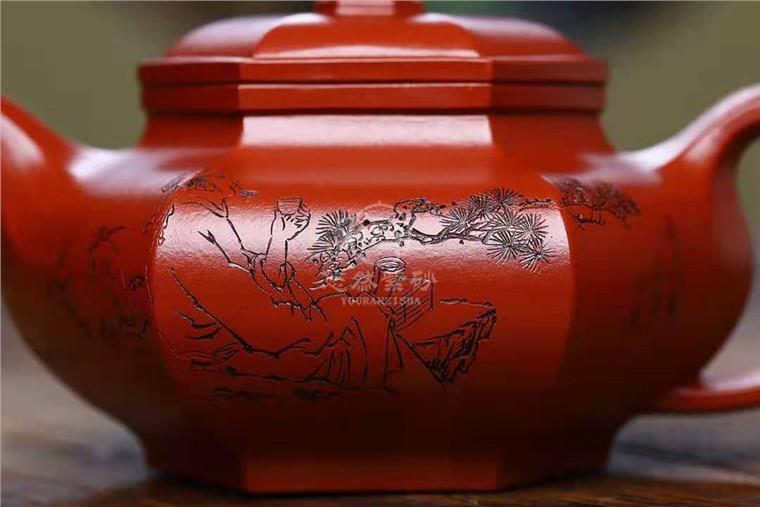 刘莹作品 六方仿古图片