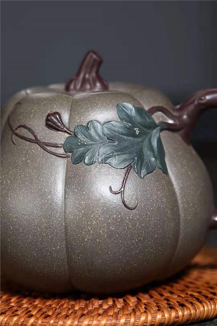 刘莹作品 鸣远南瓜图片