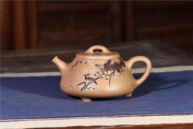文盛作品 心舟石瓢图片