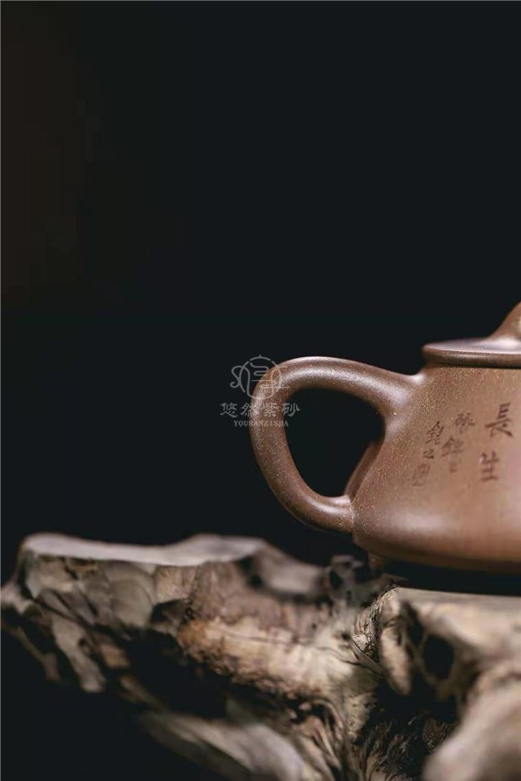 牟锦芬作品 石瓢壶图片