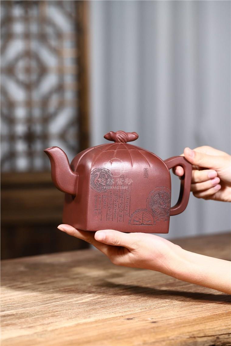 吴小楣作品 印包壶图片