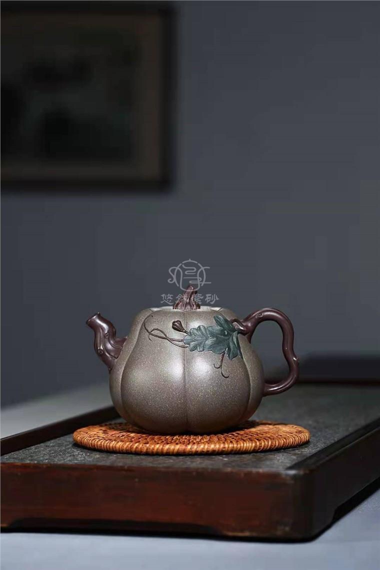 刘莹作品 鸣远南瓜图片