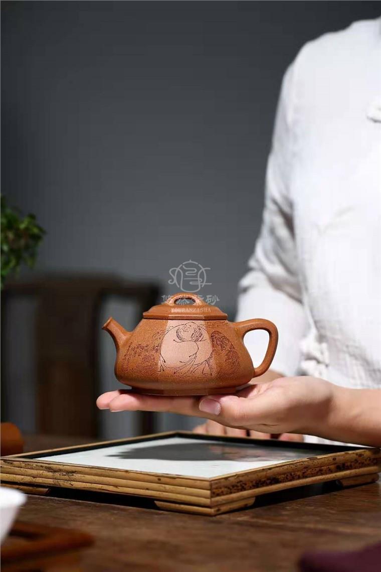 傅跃飞作品 八方石瓢图片
