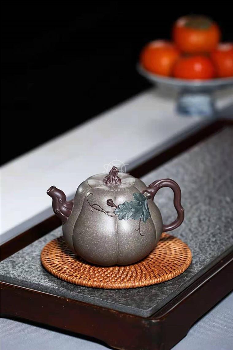 刘莹作品 鸣远南瓜图片