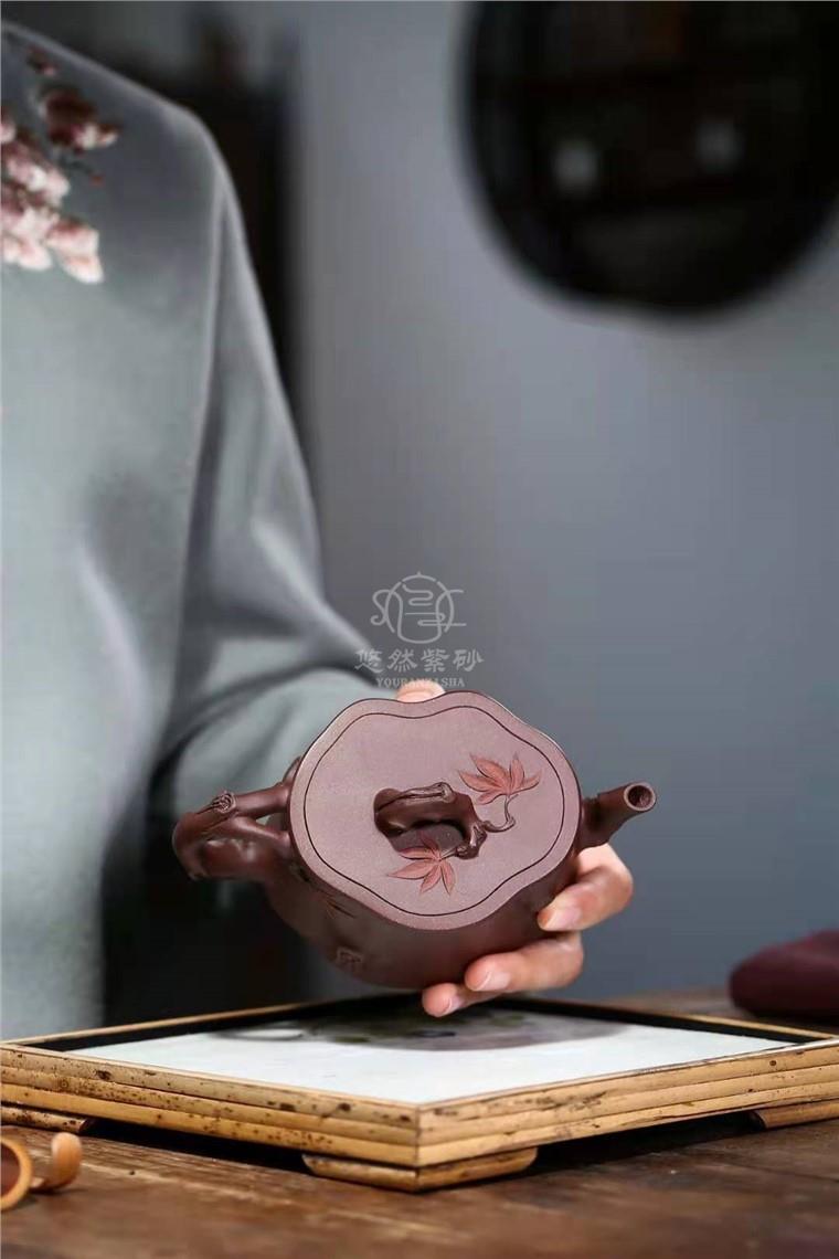 傅跃飞作品 枫叶情图片