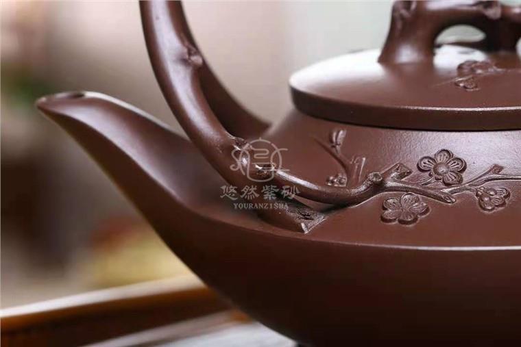 刘莹作品 梅花提梁图片