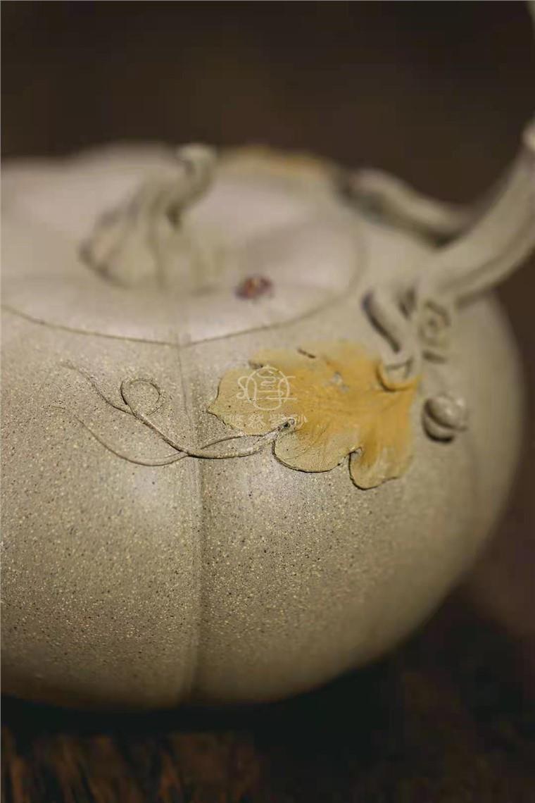 牟锦芬作品 瓜语提梁图片