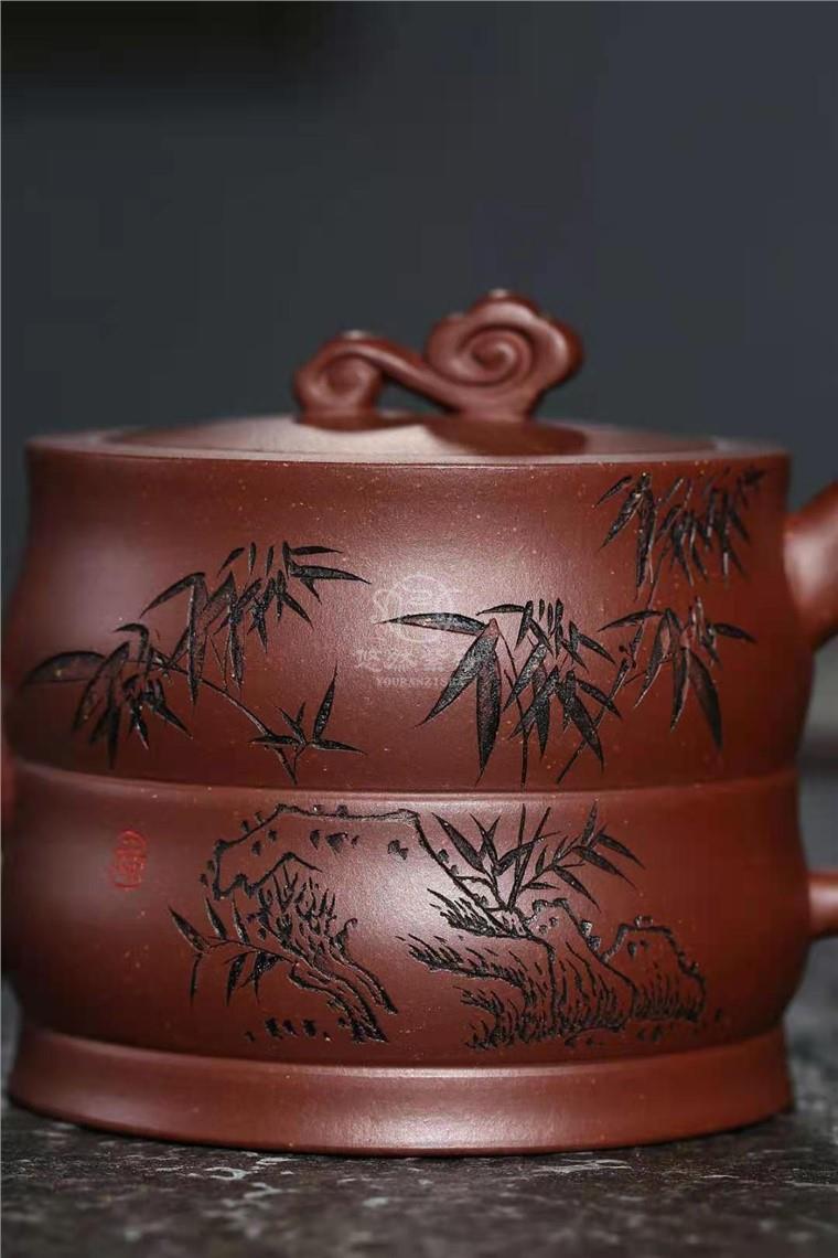 刘莹作品 如意竹节图片