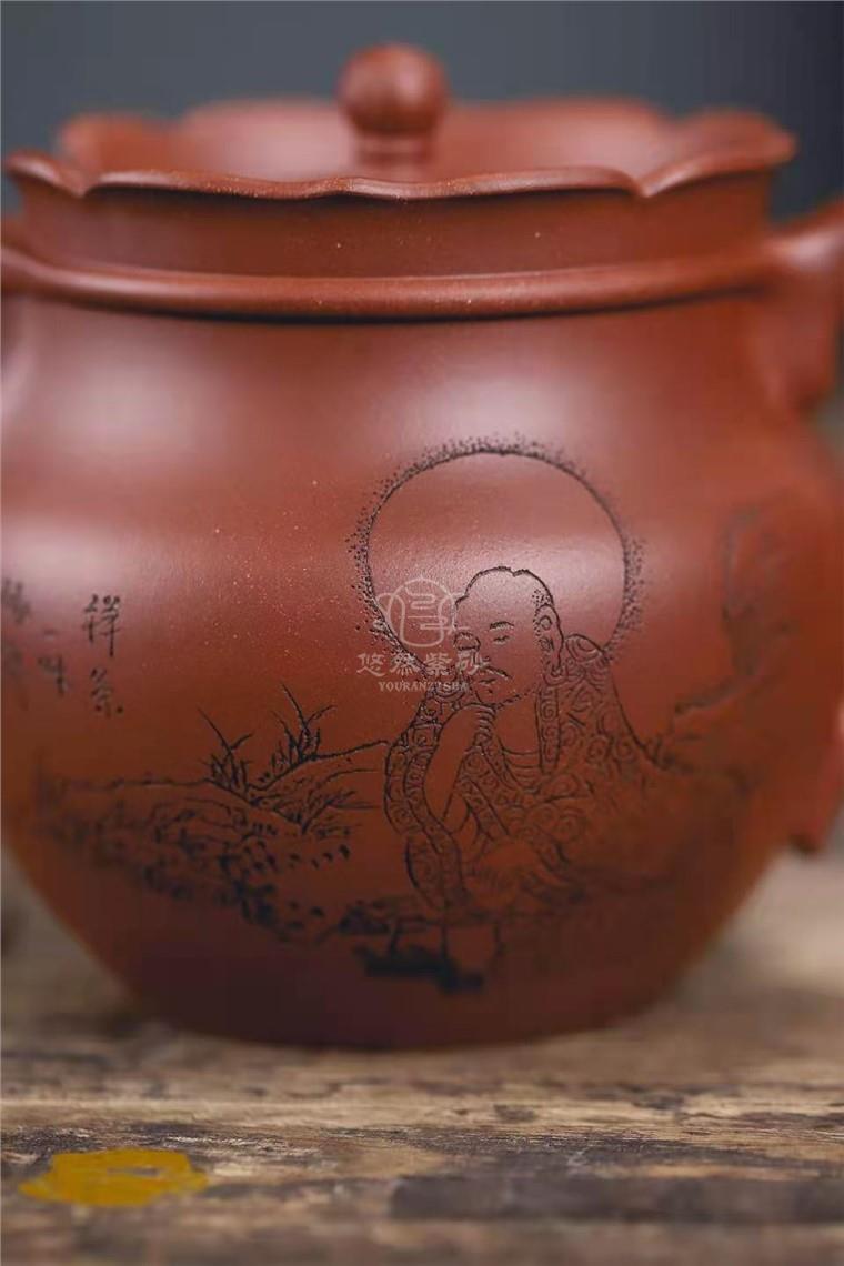 牟锦芬作品 僧帽壶图片
