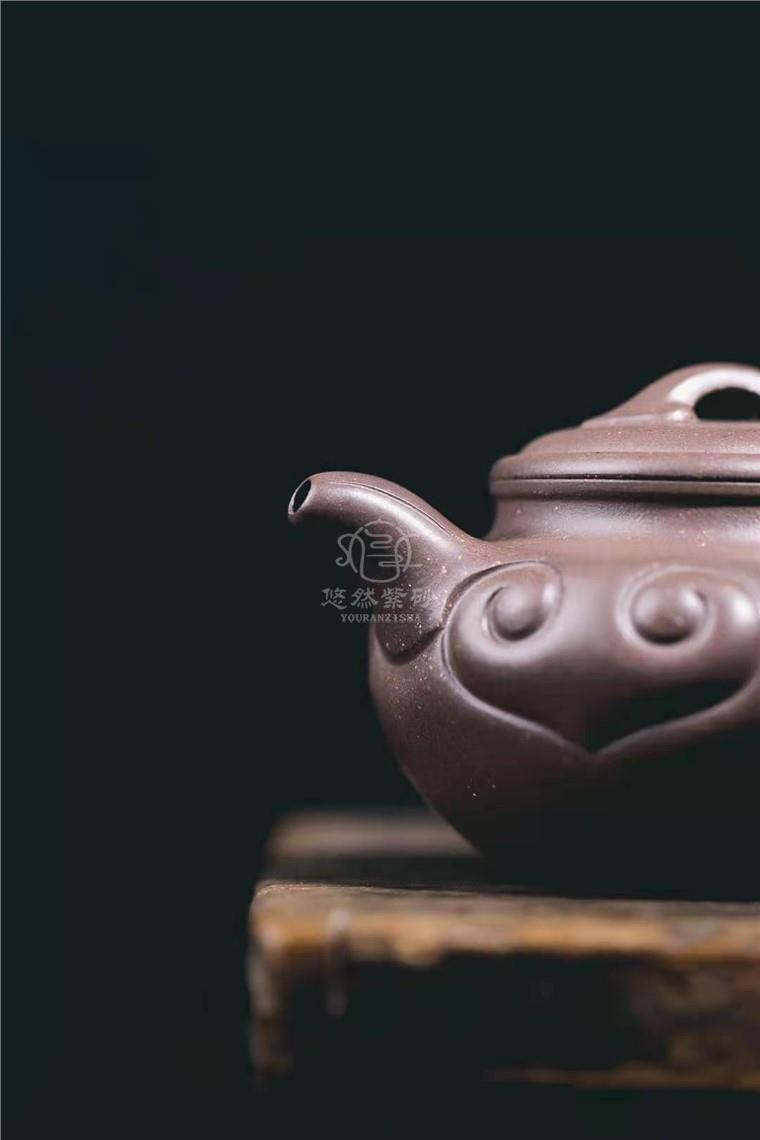 牟锦芬作品 仿古如意图片