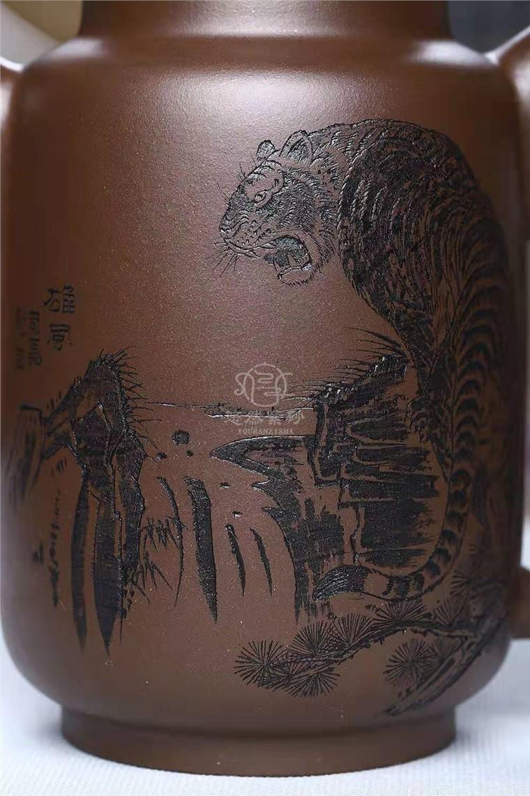 刘莹作品 猛虎集思图片