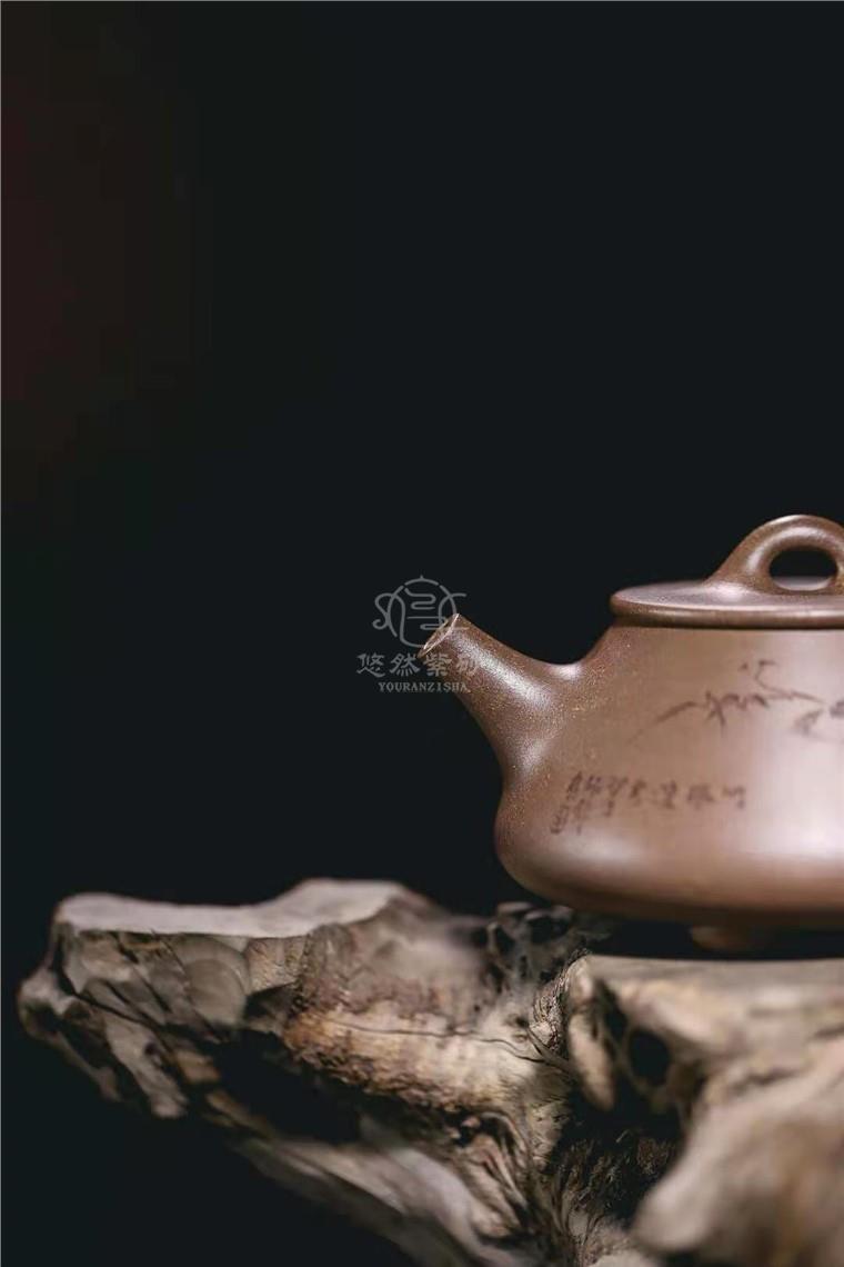 牟锦芬作品 石瓢壶图片