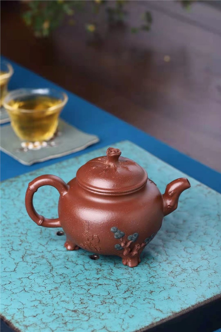 蒋凌云作品 三足松竹梅图片