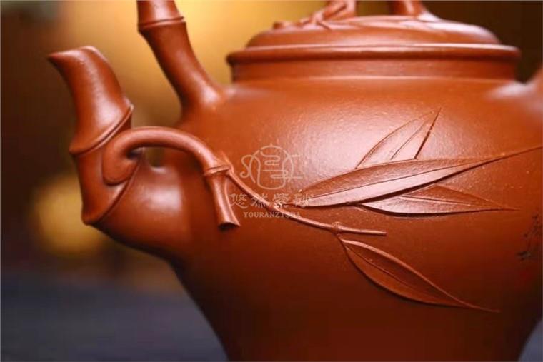 庞妮作品 富竹提梁图片