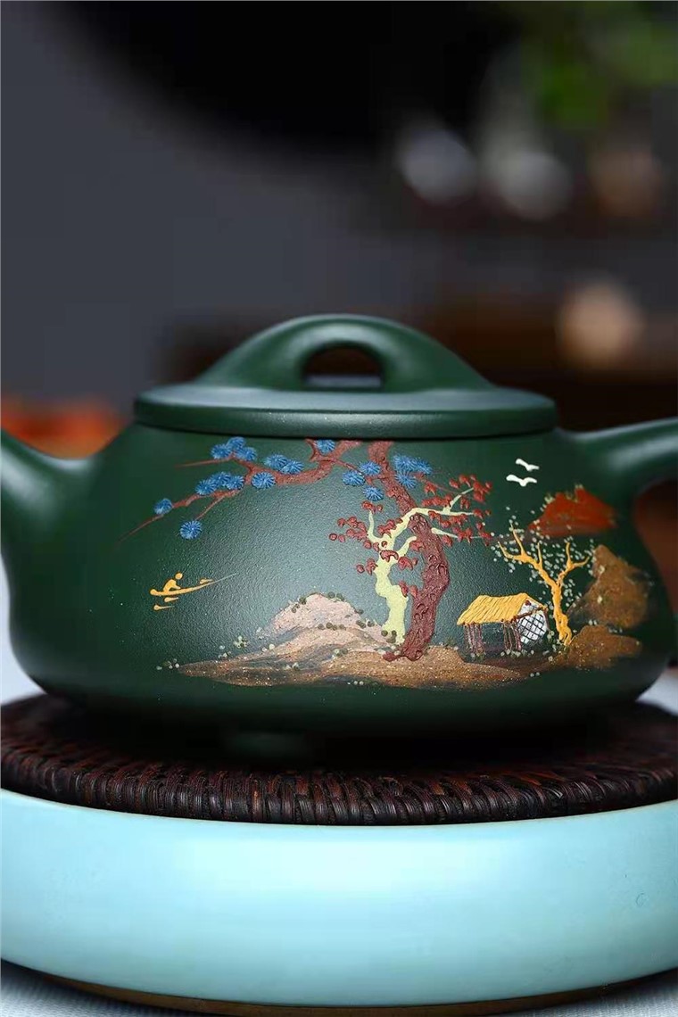 成梅英作品 石瓢图片