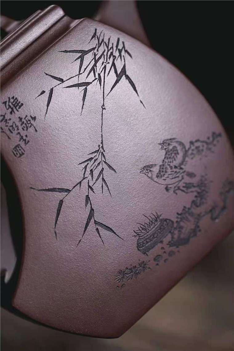 盛东兴作品 四方雅雀图片