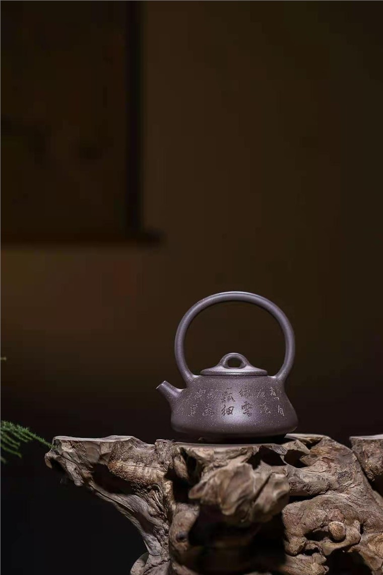 韩惠琴作品 石瓢提梁图片