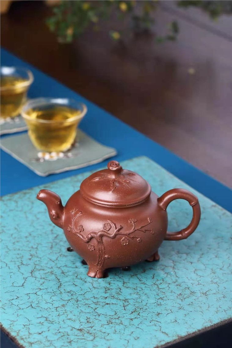 蒋凌云作品 三足松竹梅图片