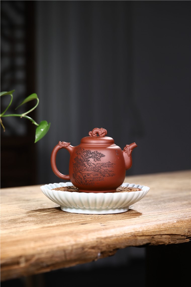 周莹作品 灵龙献瑞图片