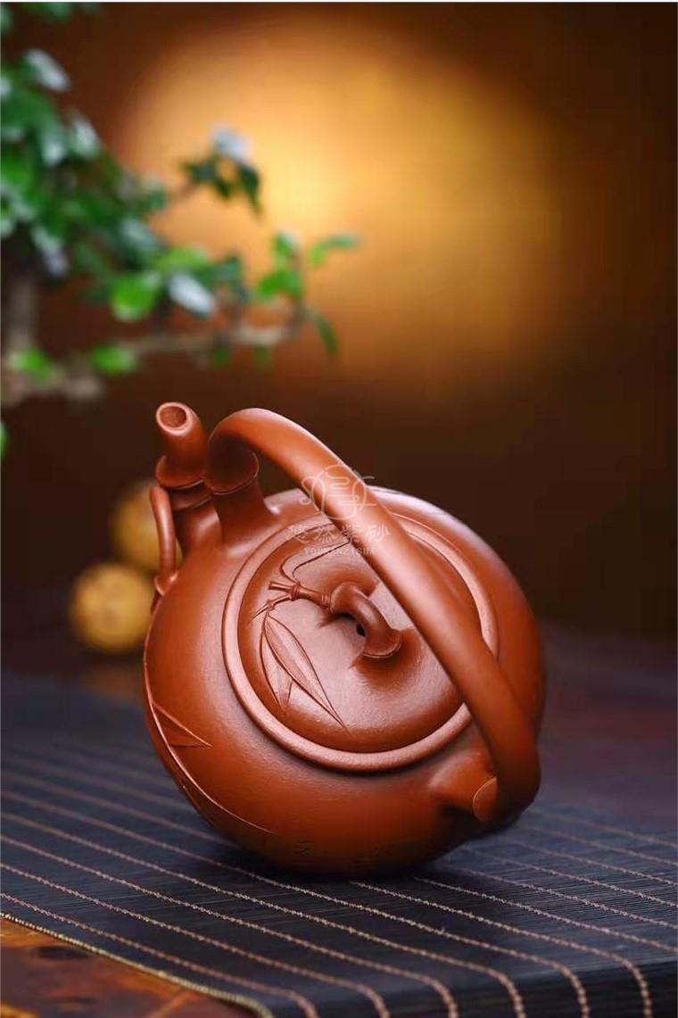 庞妮作品 富竹提梁图片