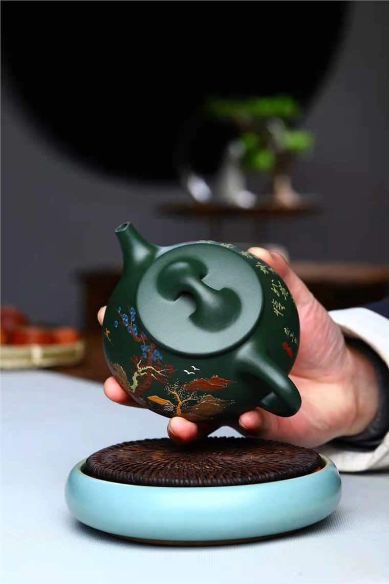 成梅英作品 石瓢图片