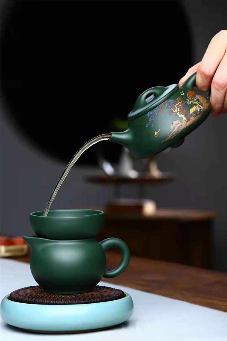 成梅英作品 石瓢