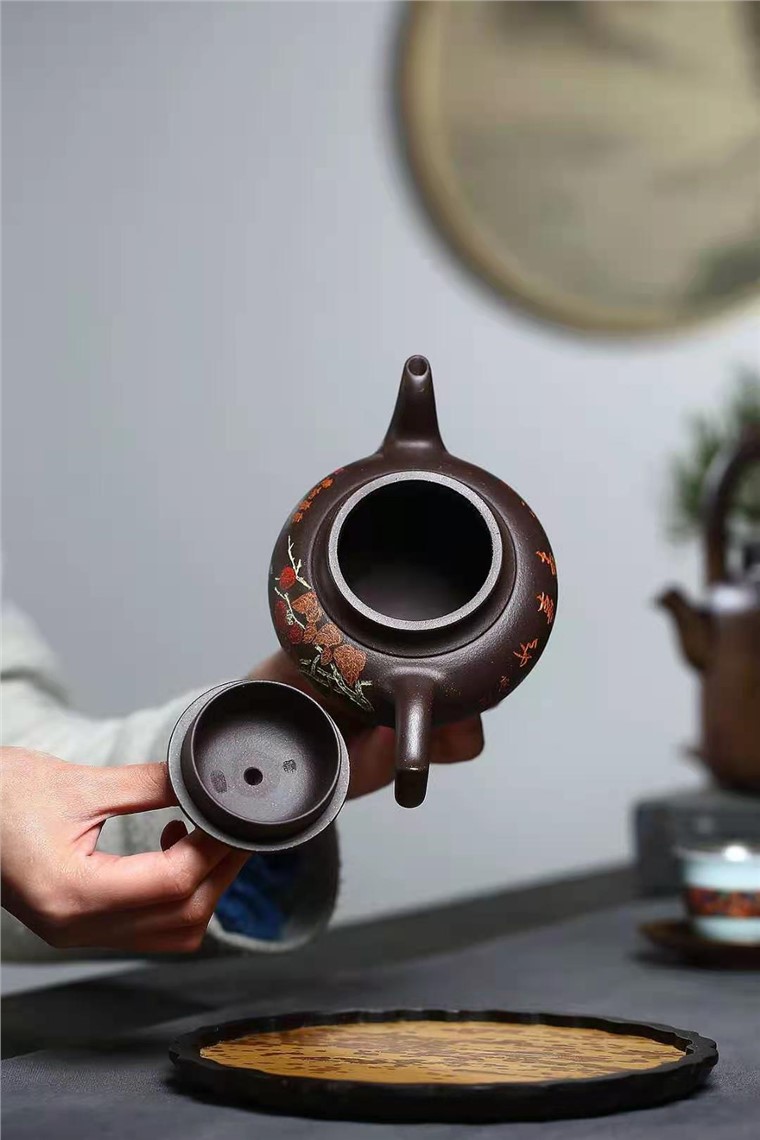 陈顺根作品 笑樱壶图片