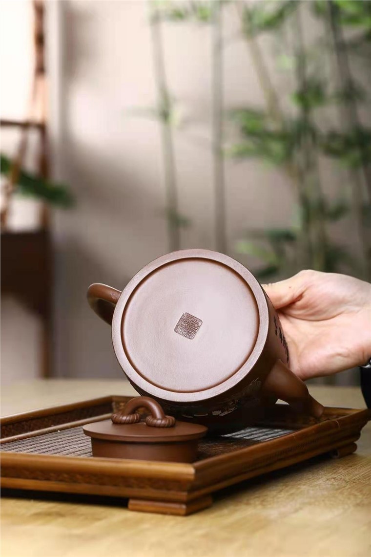 刘政作品 泥绘双圈图片