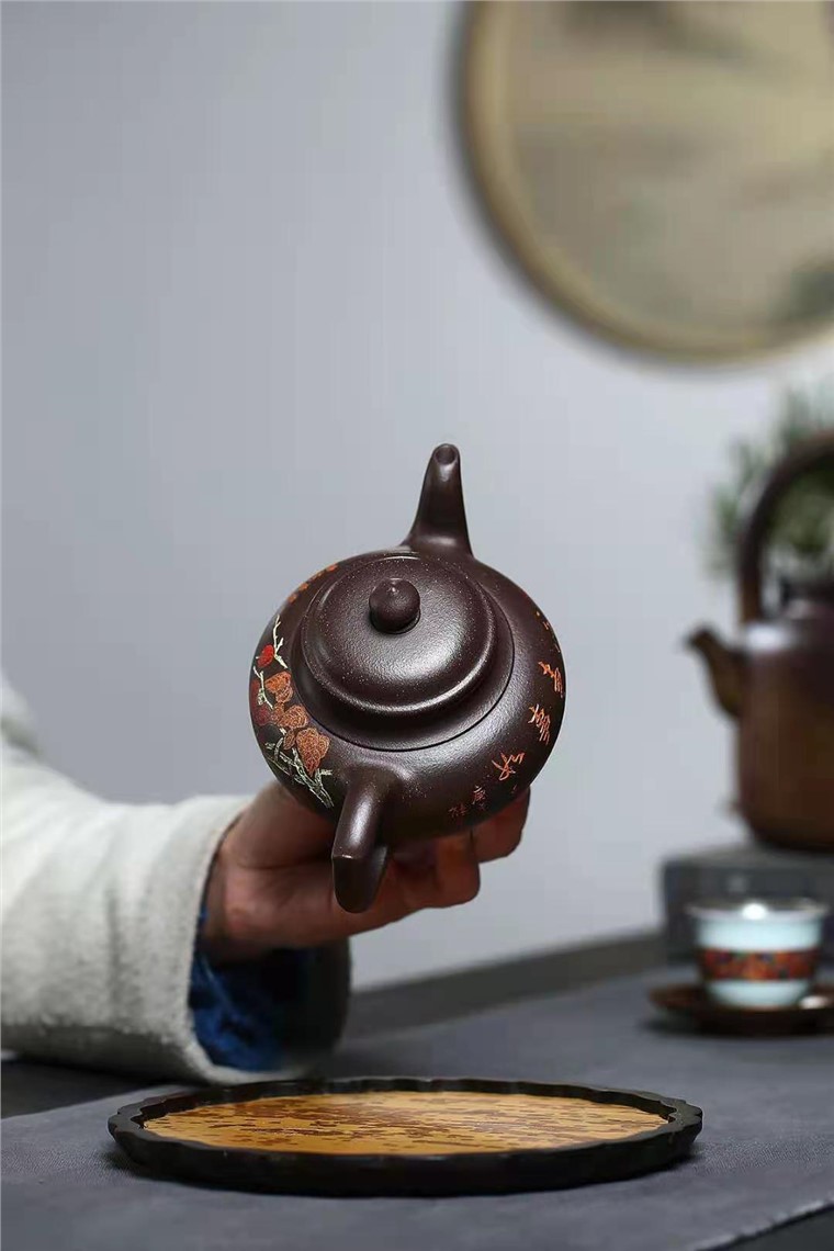 陈顺根作品 笑樱壶图片