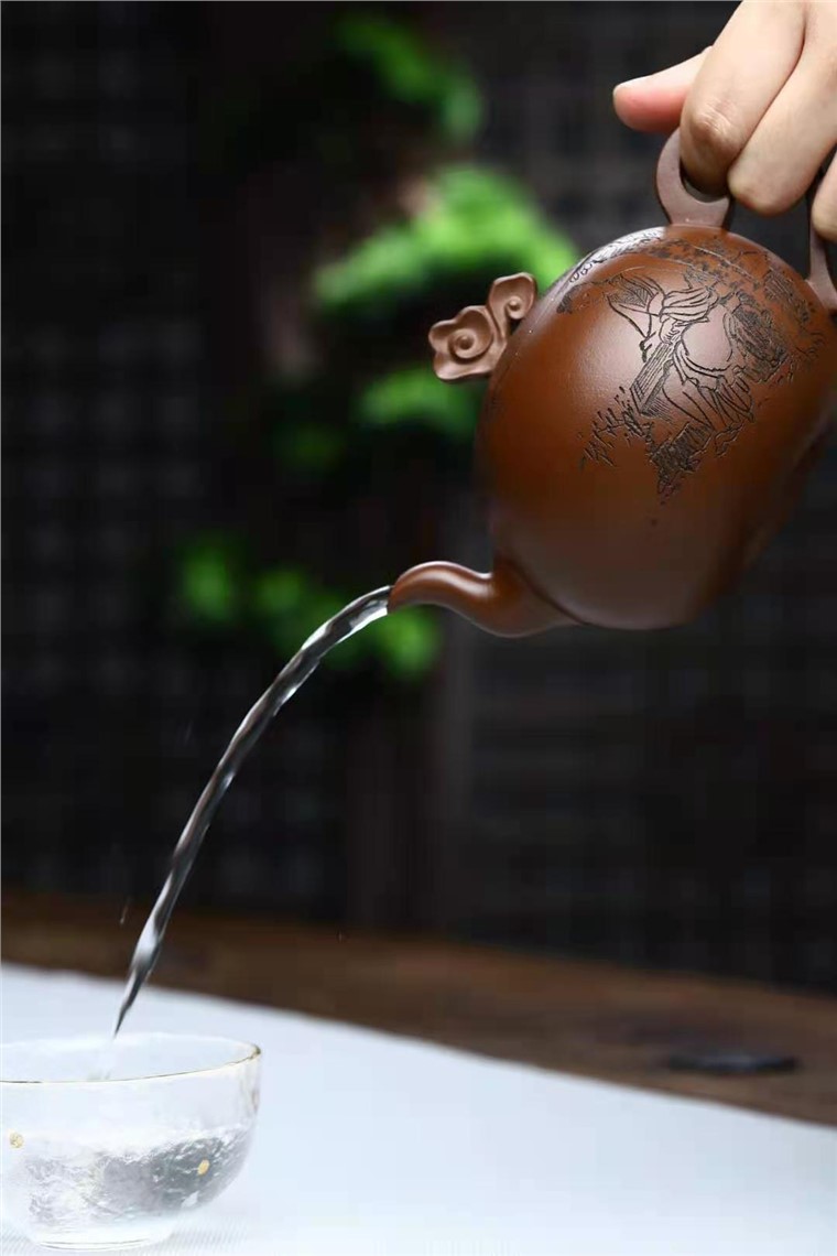 刘政作品 邀月