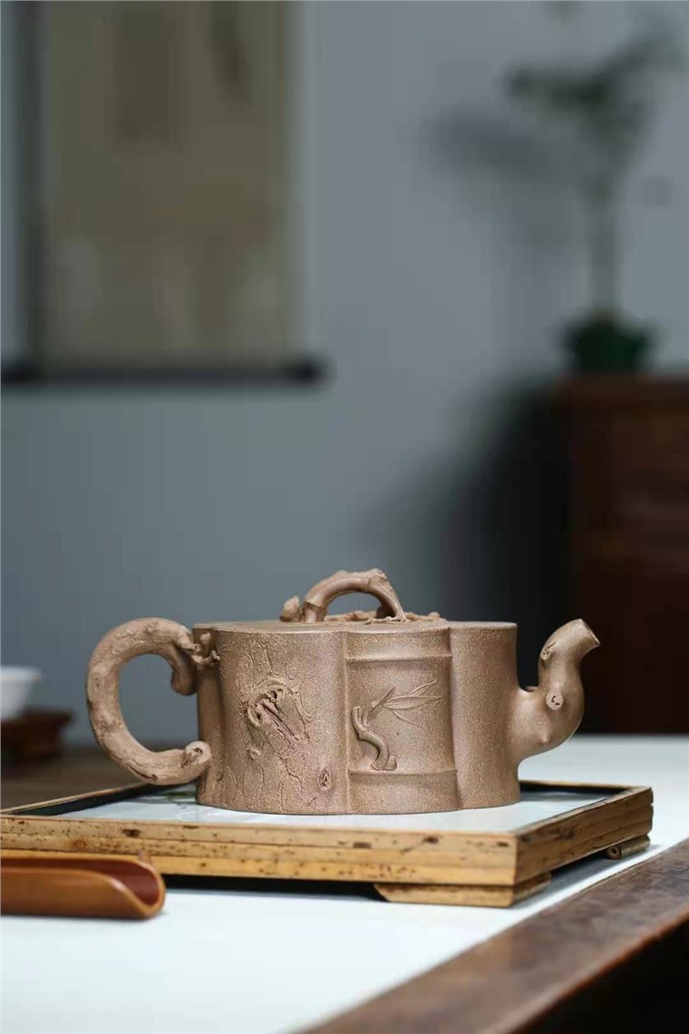 张伟军作品 薄胎束柴三友图片