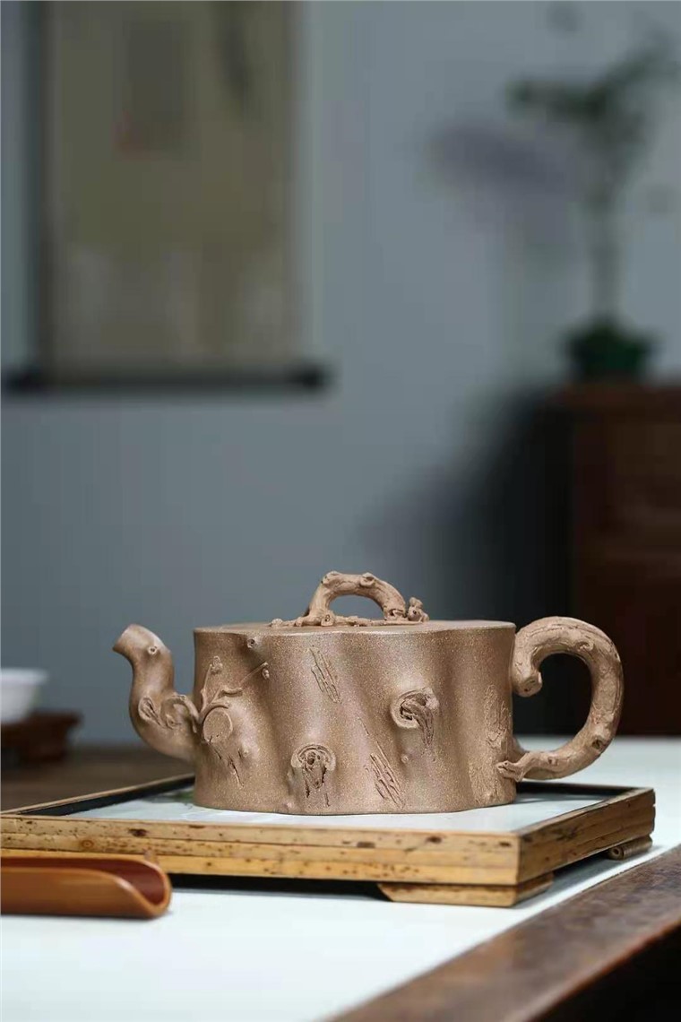 张伟军作品 薄胎束柴三友图片