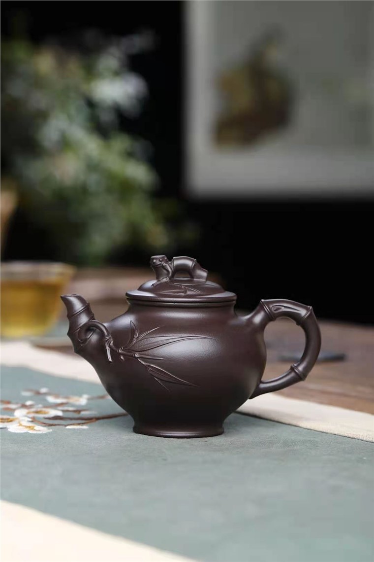 许卫中作品 竹报春图片