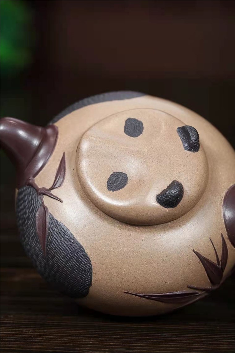 邱爽作品 国宝熊猫图片