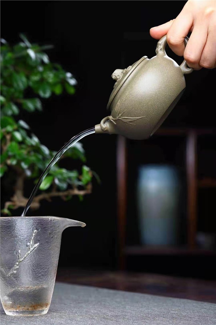 徐建平作品 竹报平安