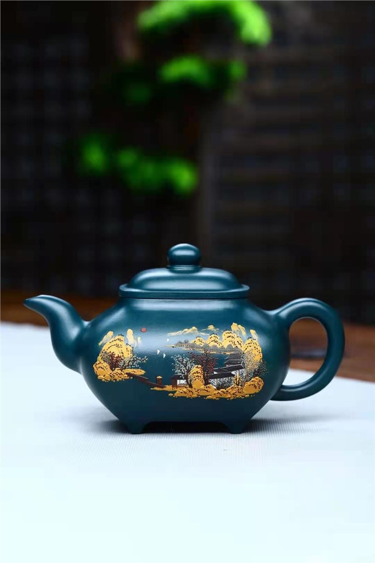 刘政作品 泥绘传炉图片