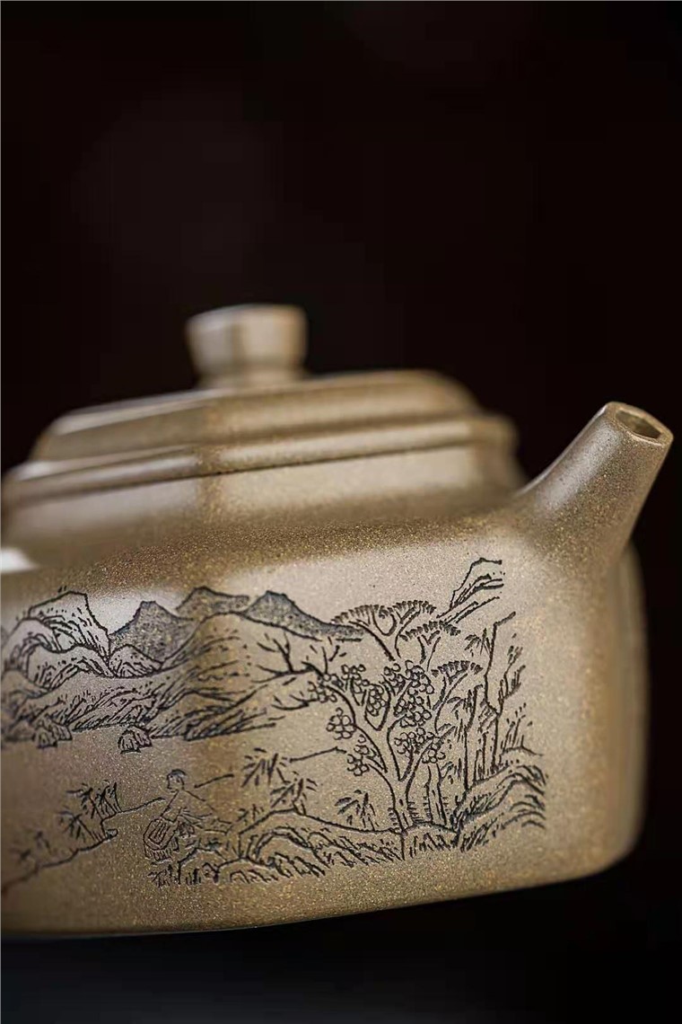 许华芳作品 六方德钟图片